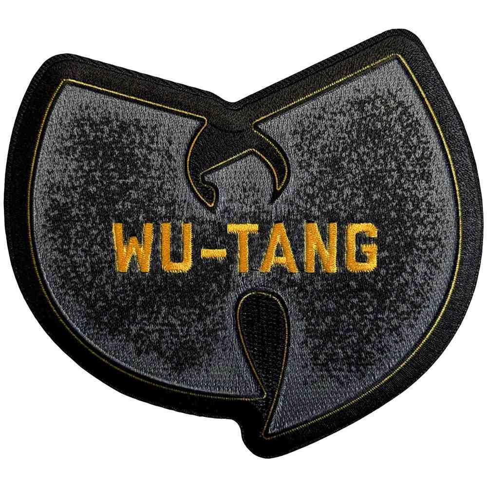 WuTang Clan - Stress Logo Patch - Black